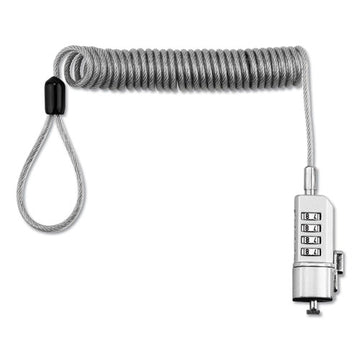 Innovera® Compact Combination Laptop Lock, 6 Ft Steel Cable freeshipping - TVN Wholesale